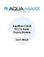 AQUAMAXX ConeS RC-2 User Manual preview