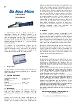 Предварительный просмотр 3 страницы AquaMedic 65910 Operation Manual