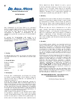 Предварительный просмотр 5 страницы AquaMedic 65910 Operation Manual