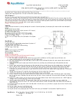 Preview for 1 page of AQUAMOTION Aqua-Flash AMH1K-6UVZT1 Instruction Sheet