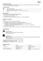 Preview for 21 page of aquanique PGL Set 1 LED Operating Instructions Manual