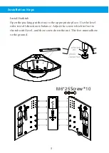 Preview for 6 page of Aquapeutics WG-U6811 Installation Manual