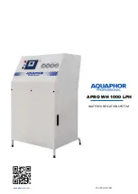 Предварительный просмотр 1 страницы AQUAPHOR APRO 1000 LPH Manual