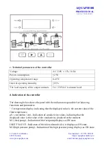 Предварительный просмотр 19 страницы AQUAPHOR APRO L-1000 Installation And Operation Manual