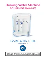 AQUAPHOR DWM-101 Installation Manual preview