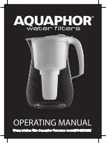 AQUAPHOR P140B05FM Operating Manual preview