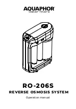 Preview for 1 page of AQUAPHOR RO-206S Operation Manual