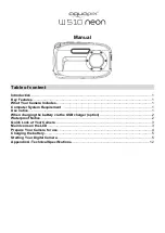 Предварительный просмотр 15 страницы AquaPix W510 neon Manual