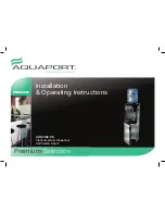 Aquaport AQP-3TAP-SS Installation & Operating Instructions Manual preview