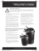 Preview for 3 page of AquaPRO 03AP530 Instructions Manual