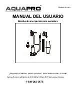 Preview for 17 page of AquaPRO 35034-5 Owner'S Manual