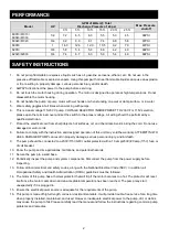 Preview for 2 page of AquaPRO 60013 Owner'S Manual