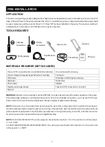 Preview for 3 page of AquaPRO 60013 Owner'S Manual