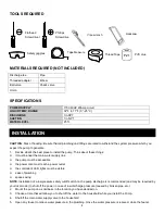 Preview for 4 page of AquaPRO 62041 Owner'S Manual