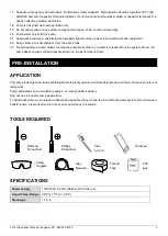 Предварительный просмотр 3 страницы AquaPRO 70013 Owner'S Manual