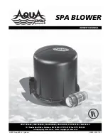 Preview for 1 page of AquaPRO PRO1002403 Owner'S Manual