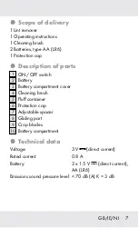 Preview for 9 page of AquaPur 304515 Operation And Safety Notes Translation Of The Original Instructions