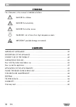 Предварительный просмотр 40 страницы AquaPur 42784 Operating Instructions Manual