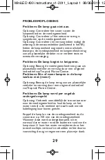 Preview for 31 page of AQUARAY MiniLED 400 Instructions For Installation And Use Manual