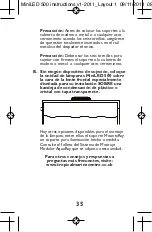 Preview for 37 page of AQUARAY MiniLED 500 Instructions For Installation And Use Manual