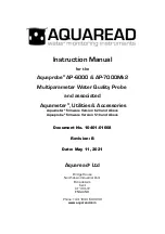 Aquaread Aquaprobe AP-6000 Instruction Manual preview