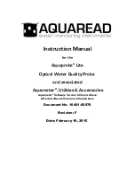 Aquaread Aquaprobe Lite Instruction Manual preview