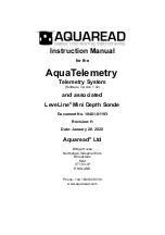 Preview for 1 page of Aquaread AquaTelemetry Instruction Manual