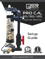 Preview for 1 page of AQUARISTIK PRO CAL 80 Setup Manual