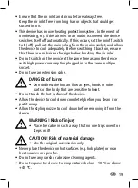 Preview for 19 page of AQUARIUS PEPCARE Instruction Manual