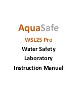 Preview for 1 page of Aquasafe WSL25 Pro Instruction Manual