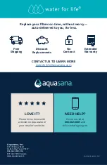 Preview for 7 page of Aquasana AQ-CWM2-B Owner'S Manual