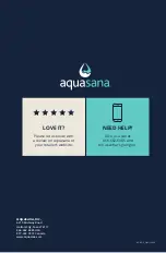 Preview for 20 page of Aquasana AQ-RO3 Owner'S Manual