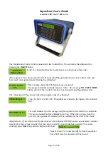 Preview for 4 page of AQUASCAN INTERNATIONAL CSE Series Manual