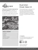 Preview for 2 page of AquaScape 48026 Instructions & Maintenance