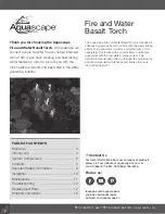 Предварительный просмотр 4 страницы AquaScape 58101 Manual