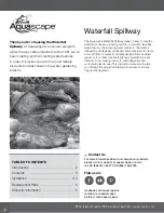 Preview for 2 page of AquaScape 77000 Instructions & Maintenance