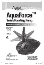 Preview for 1 page of AquaScape 99443 Installation & Maintenance Instructions Manual