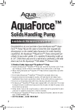 Preview for 2 page of AquaScape 99443 Installation & Maintenance Instructions Manual