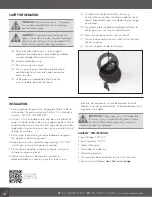 Preview for 4 page of AquaScape AquaJet 1300 Instruction And Maintenance Manual