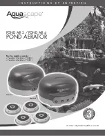 Предварительный просмотр 9 страницы AquaScape Pond Air 2 Instructions & Maintenance