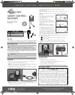 Preview for 1 page of AquaScape SMART CONTROL RECEIVER Installation Instructions