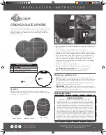 Preview for 1 page of AquaScape STACKED SLATE SPHERE Installation Instructions