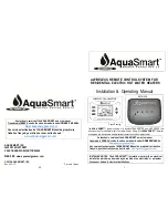 AquaSmart 91510 Installation & Operating Manual preview