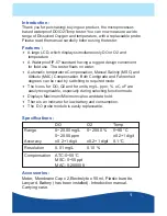 Preview for 3 page of Aquasol Digital AM-DO-01 User Manual