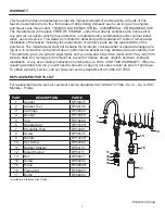 Preview for 7 page of AquaSource 0335821 Manual