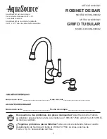 Предварительный просмотр 8 страницы AquaSource 0335821 Manual