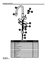 Preview for 2 page of AquaSource 0596836 Installation Manual