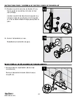 Предварительный просмотр 22 страницы AquaSource 0596836 Installation Manual