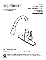 Preview for 1 page of AquaSource FP4A4057CP Installation Manual