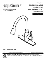 AquaSource FP4AC057NP Assembly & Operating Instructions preview